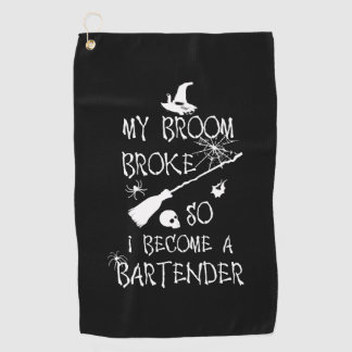 Bartender Halloween    Golf Towel