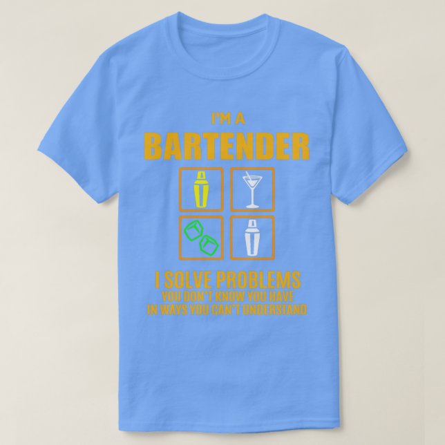 BARTENDER httpsgoogljKvZe6 BARTENDER T-Shirt (Design Front)