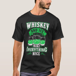 Bartender Irish Whiskey St Patricks Day Drinking T-Shirt