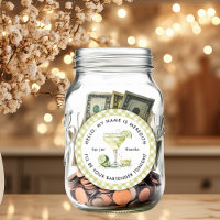 Bartender Margarita Cocktail Tip Jar