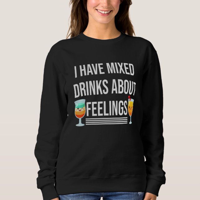 Bartender Mixology Bar Restaurant Owner Sweatshirt (Front)