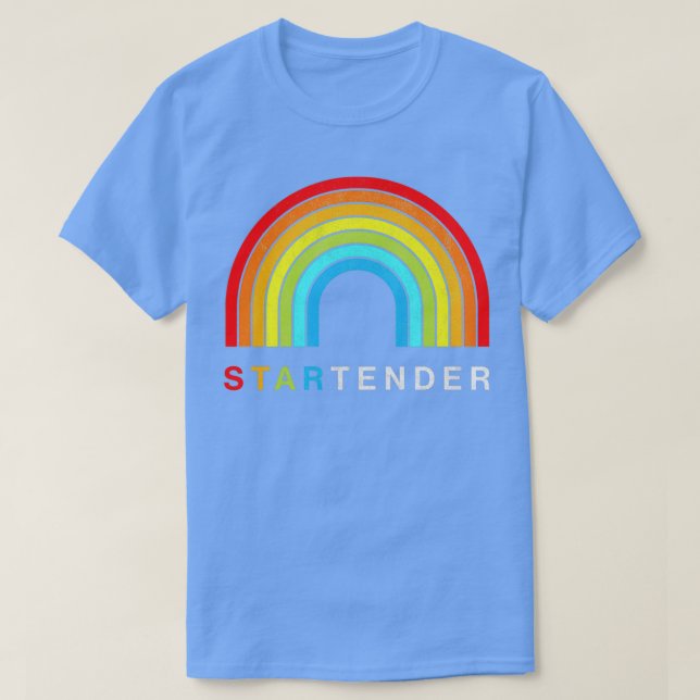 Bartender Pride Startender LGBT T-Shirt (Design Front)