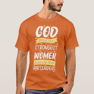 Bartender Woman T-Shirt