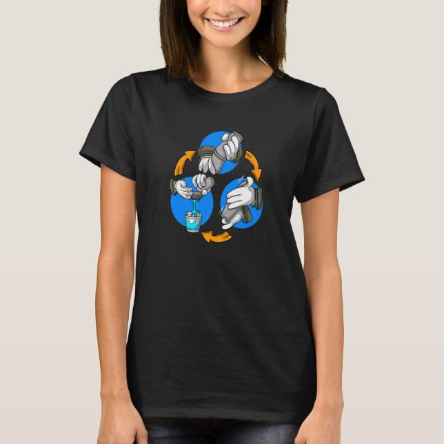 Bartending Bartender Cocktail Mixing Barman Barkee T-Shirt (Front)