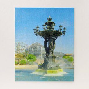 Bartholdi Water Fountain Washington Jigsaw Puzzle