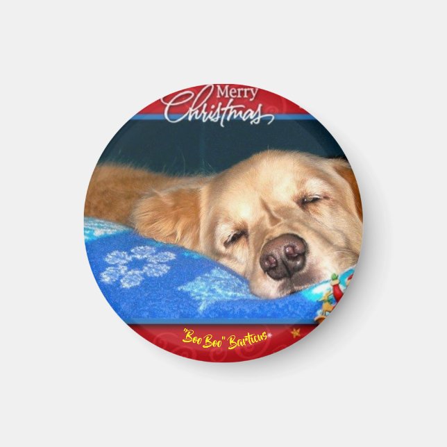 Barticus Christmas Magnet (Front)