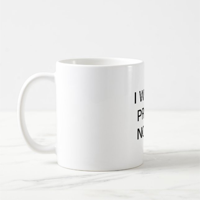 Bartleby the Scrivener Coffee Mug (Left)