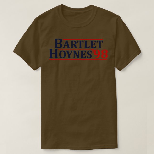 Bartlet and Hoynes 1998 T-Shirt (Design Front)