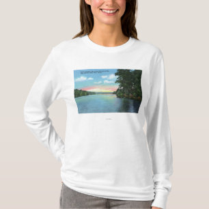 Bartlett Carry Club View of Upper Saranac Lake T-Shirt