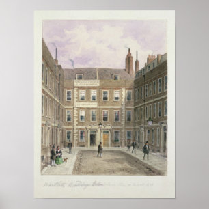 Bartlett's Buildings, Holborn, 1838 Poster