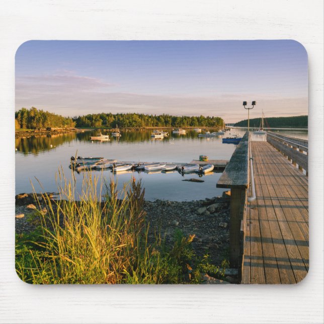 Bartletts Landing in Maine Mouse Pad (Front)