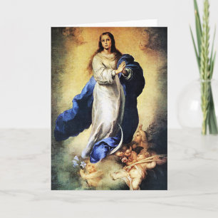 Bartolome Murillo — Immaculate Conception Holiday Card