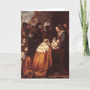 Bartolome Murillo - The Adoration of the Magi GC Holiday Card