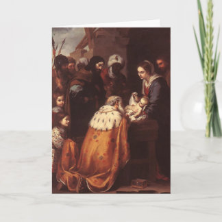 Bartolome Murillo - The Adoration of the Magi GC Holiday Card