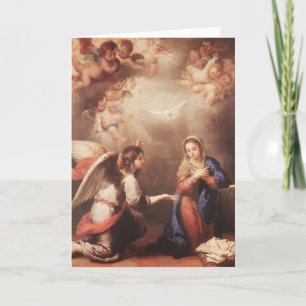 Bartolome Murillo - The Anunciation Card