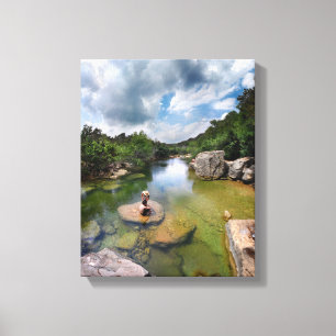Barton Creek 15 - Austin Texas Canvas Print