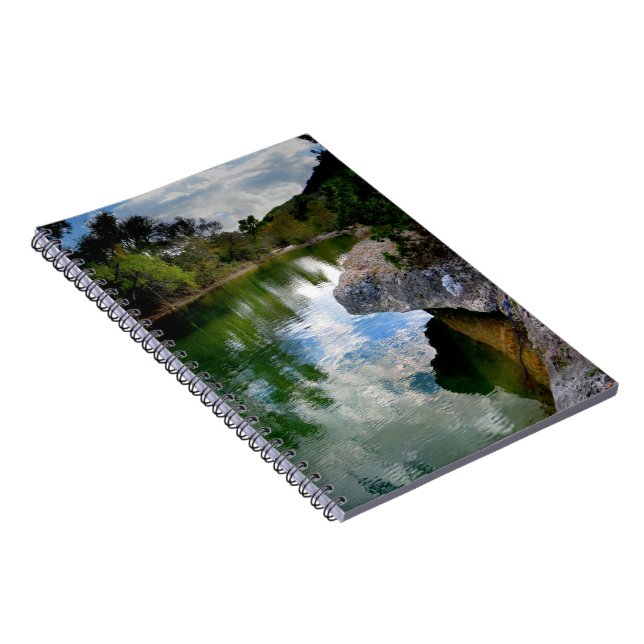 Barton Creek 8- Austin Texas Spiral Notebook (Right Side)