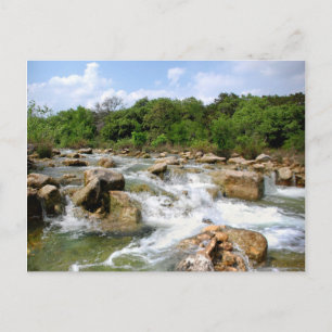 Barton Creek - Austin, Texas - 3 Mile Waterfalls Postcard