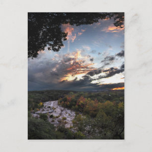 Barton Creek Sunset - Austin, Texas Postcard