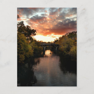Barton Creek Sunset - Austin Texas Postcard