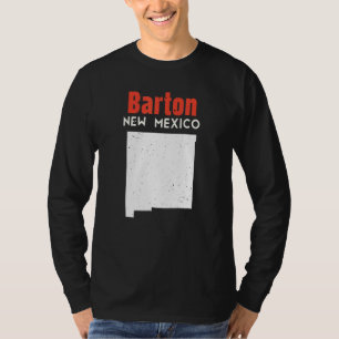Barton USA State America Travel New Mexican New Me T-Shirt