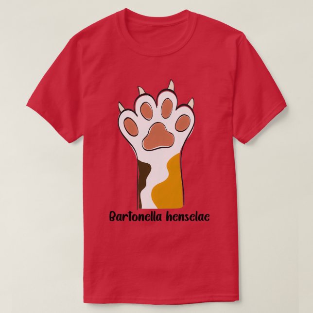 Bartonella henselae T-Shirt (Design Front)