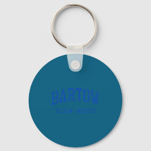 Bartow high school hs bartow fl vintage sports key ring