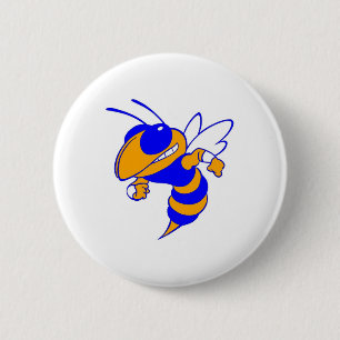 Bartow Yellow Jackets 6 Cm Round Badge
