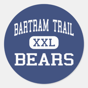 Bartram Trail - Bears - High - Jacksonville Classic Round Sticker