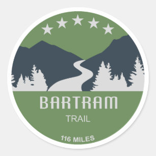 Bartram Trail Georgia North Carolina Classic Round Sticker