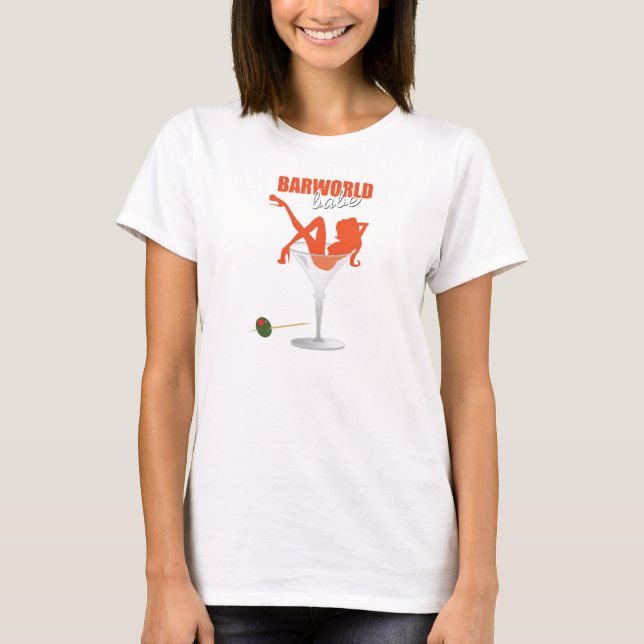 Barworld Women's Spaghetti T-Shirt (Front)