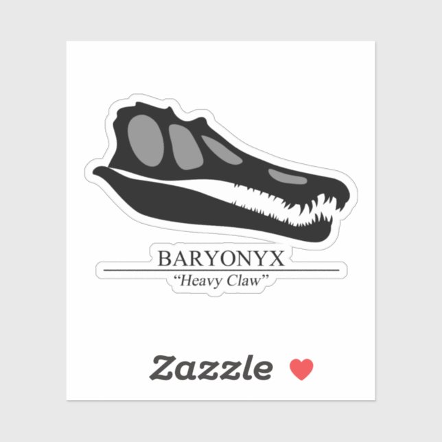 Baryonyx Skull (Sheet)