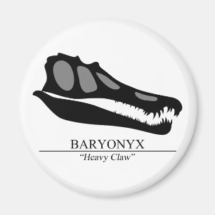 Baryonyx Skull Magnet