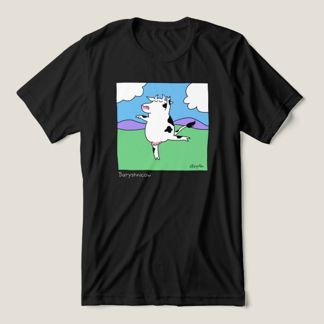 BARYSHNICOW by Sandra Boynton Tri-Blend Shirt (Design Front)