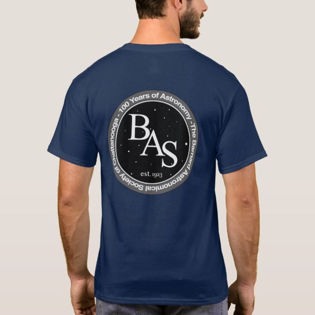 BAS Chattanooga T-Shirt with Large Print and Logo (Back)