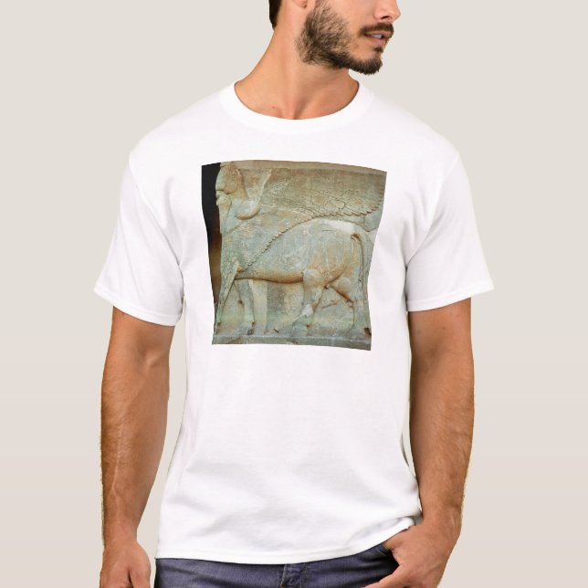 Bas-relief of an anthropomorphic bull T-Shirt (Front)