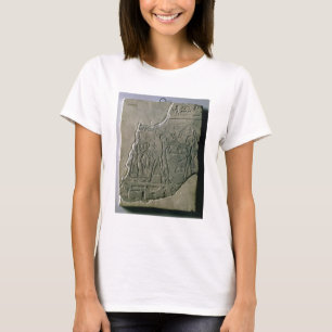 Bas relief of priestesses gathering grapes, 26th-3 T-Shirt