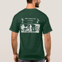 BAS Retro Design T-Shirt (White Logos)