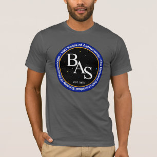 BAS T-Shirt with Large Logo on Front (Dark Shirt)