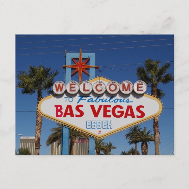 Bas vegas postcard (Front)