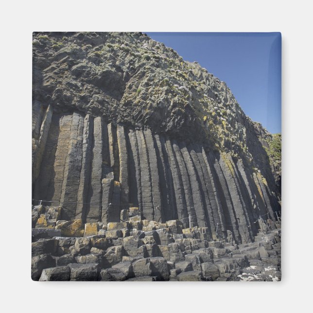 Basalt Columns by Fingal's Cave, Staffa, off Magnet (Front)