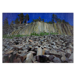 Basalt Formations of Devils Postpile Cutting Board