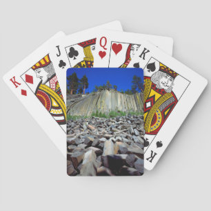 Basalt Formations of Devils Postpile Playing Cards