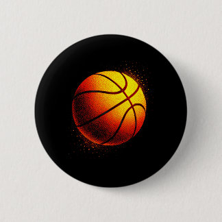Basball 10th Birthday Shirt Girl Boy Bball 10 6 Cm Round Badge