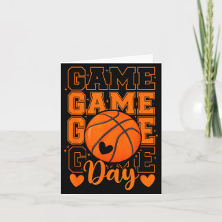 Basball Mum Game Day Funny Basball Player Sports Card