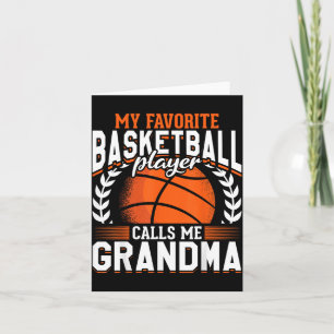 Basball Player Grandma Mothers Day Basball Card