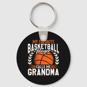 Basball Player Grandma Mothers Day Basball Key Ring