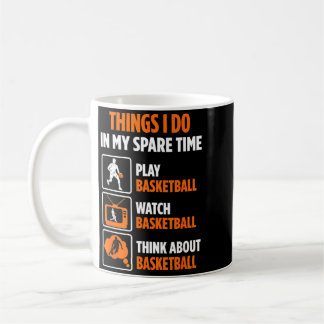 Basball Player Spare Time Watch Basball Coffee Mug