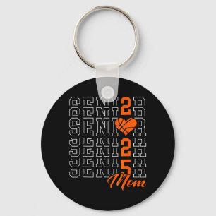 Basball Senior Mum Graduation Cl Of 2025 Senior 25 Key Ring