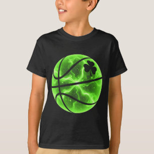 Basball Shamrock Lucky Clover Irish St Patricks T-Shirt